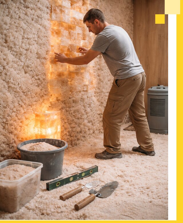 Проектирование и монтаж соляных комнат в Ирбите под ключ